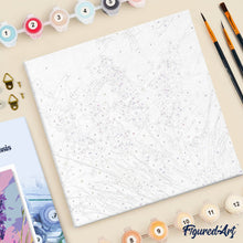 Afbeelding in Gallery-weergave laden, Mini Schilderen op Nummer met Frame - Lavendel