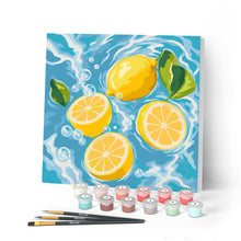 Afbeelding in Gallery-weergave laden, Mini Schilderen op Nummer met Frame - Citrusbries