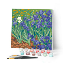 Afbeelding in Gallery-weergave laden, Mini Schilderen op Nummer met Frame - Van Gogh - Iris