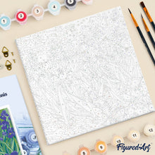Afbeelding in Gallery-weergave laden, Mini Schilderen op Nummer met Frame - Van Gogh - Iris