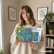 Afbeelding in Gallery-weergave laden, Mini Schilderen op Nummer met Frame - Van Gogh - Iris