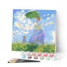 Afbeelding in Gallery-weergave laden, Mini Schilderen op Nummer met Frame - De wandeling - Monet