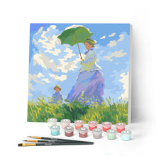 Afbeelding in Gallery-weergave laden, Mini Schilderen op Nummer met Frame - De wandeling - Monet
