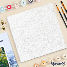 Afbeelding in Gallery-weergave laden, Mini Schilderen op Nummer met Frame - Waterlelies en Japanse brug - Monet