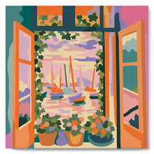 Afbeelding in Gallery-weergave laden, Mini Schilderen op Nummer met Frame - Het open raam - Matisse
