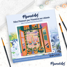 Afbeelding in Gallery-weergave laden, Mini Schilderen op Nummer met Frame - Het open raam - Matisse