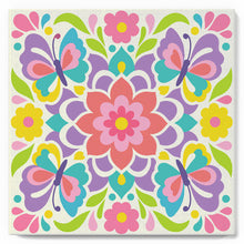 Afbeelding in Gallery-weergave laden, Mini Schilderen op Nummer met Frame - Vlindermandala