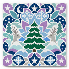 Afbeelding in Gallery-weergave laden, Mini Schilderen op Nummer met Frame - Kerstmandala