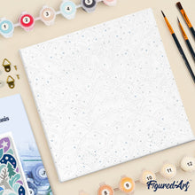 Afbeelding in Gallery-weergave laden, Mini Schilderen op Nummer met Frame - Kerstmandala