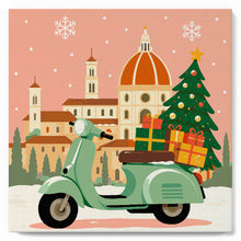 Afbeelding in Gallery-weergave laden, Mini Schilderen op Nummer met Frame - Kerstmis in Florence