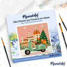 Afbeelding in Gallery-weergave laden, Mini Schilderen op Nummer met Frame - Kerstmis in Florence
