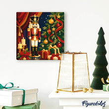 Afbeelding in Gallery-weergave laden, Mini Schilderen op Nummer met Frame - Kerstnotenkraker