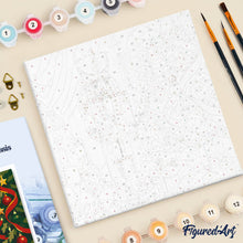 Afbeelding in Gallery-weergave laden, Mini Schilderen op Nummer met Frame - Kerstnotenkraker