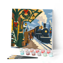 Afbeelding in Gallery-weergave laden, Mini Schilderen op Nummer met Frame - Feestdagenexpress