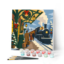 Afbeelding in Gallery-weergave laden, Mini Schilderen op Nummer met Frame - Feestdagenexpress