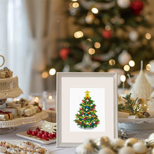 Afbeelding in Gallery-weergave laden, Mini Diamond Painting 15x20cm (6 stuks) - Feestelijke Kerst