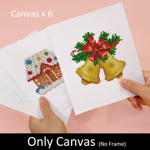 Afbeelding in Gallery-weergave laden, Mini Diamond Painting 15x20cm (6 stuks) - Klassiekers van Kerstmis