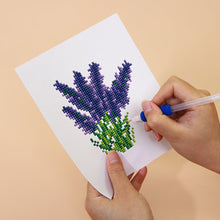 Afbeelding in Gallery-weergave laden, Mini Diamond Painting 15x20cm (6 stuks) - Bloemen en Potplanten