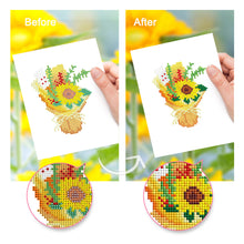 Afbeelding in Gallery-weergave laden, Mini Diamond Painting 15x20cm (6 stuks) - Bloemen en Potplanten