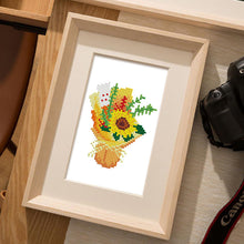 Afbeelding in Gallery-weergave laden, Mini Diamond Painting 15x20cm (6 stuks) - Bloemen en Potplanten