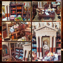 Afbeelding in Gallery-weergave laden, Miniatuurhuisjes - Athena's Studeerkamer