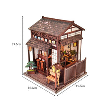 Afbeelding in Gallery-weergave laden, Miniatuurhuisjes - Kersenbloesem Theepaviljoen