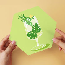 Afbeelding in Gallery-weergave laden, Mini Serie Schilderen op Nummer - Zeshoeken (6 stuks) - Pastelkleurige cocktailset