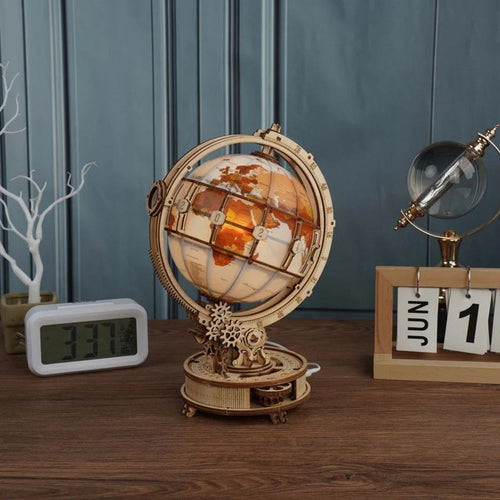 3D Puzzel - Lichtgevende Wereldbol