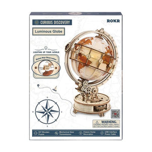 3D Puzzel - Lichtgevende Wereldbol
