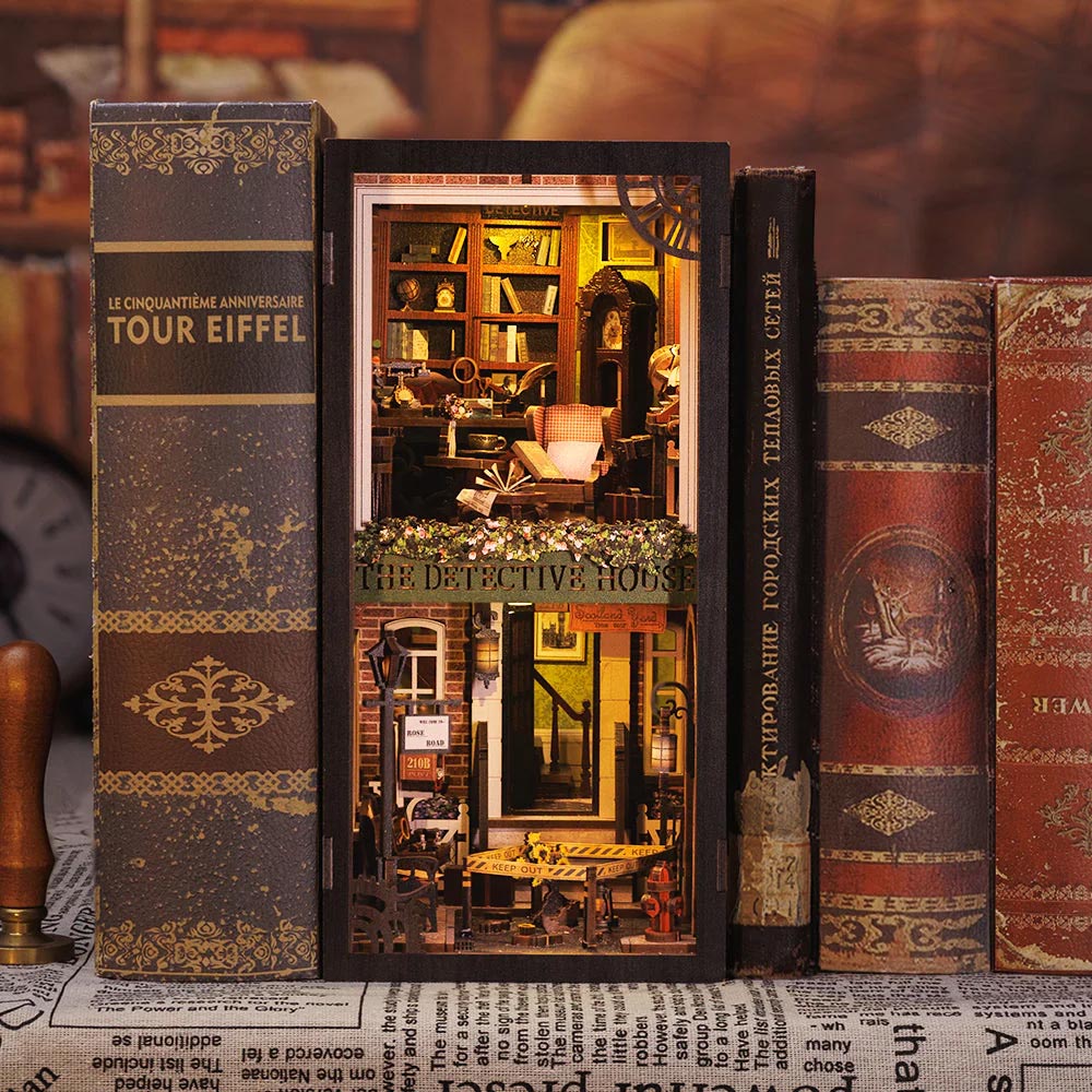 Fsolis Book Nook Kit, Diy Kit De Casa De Muñecas En Miniatu | Cuotas sin interés Fsolis Book Nook Kit, Diy Kit De Casa De Muñecas En Miniatu | Cuotas sin interés