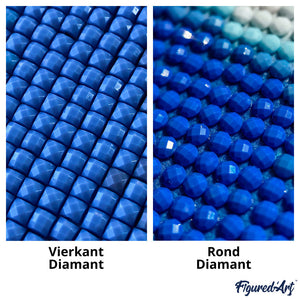 Diamond Painting - Waterverf Parijse Tuin