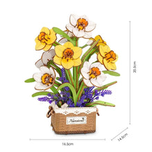 Afbeelding in Gallery-weergave laden, 3D Puzzel - Narcissen