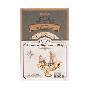 3D Puzzel - Japans diplomatiek schip