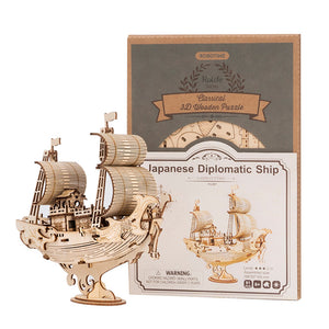 3D Puzzel - Japans diplomatiek schip