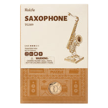 Afbeelding in Gallery-weergave laden, 3D Puzzel - Saxofoon