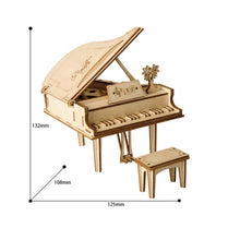 Afbeelding in Gallery-weergave laden, 3D Puzzel - Vleugelpiano