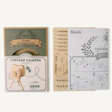 Afbeelding in Gallery-weergave laden, 3D Puzzel - Vintage Camera