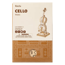 Afbeelding in Gallery-weergave laden, 3D Puzzel - Cello