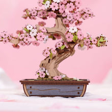 Afbeelding in Gallery-weergave laden, 3D Puzzel - Sakura Bonsai
