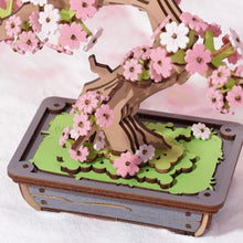 Afbeelding in Gallery-weergave laden, 3D Puzzel - Sakura Bonsai