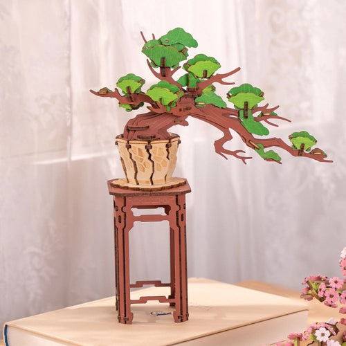 3D Puzzel - Altijdgroene Pijnboom Bonsai