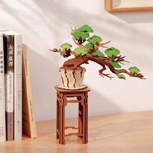 Afbeelding in Gallery-weergave laden, 3D Puzzel - Altijdgroene Pijnboom Bonsai