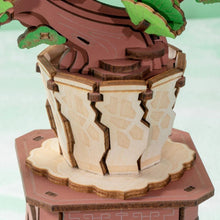Afbeelding in Gallery-weergave laden, 3D Puzzel - Altijdgroene Pijnboom Bonsai