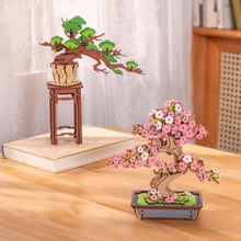 Afbeelding in Gallery-weergave laden, 3D Puzzel - Altijdgroene Pijnboom Bonsai
