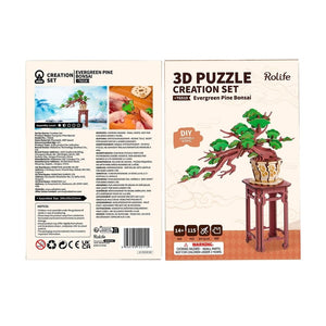 3D Puzzel - Altijdgroene Pijnboom Bonsai