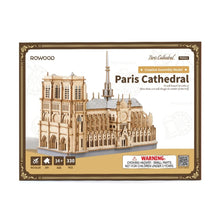 Afbeelding in Gallery-weergave laden, 3D Puzzel - Kathedraal van Parijs