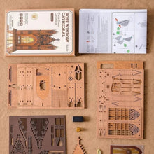 Afbeelding in Gallery-weergave laden, 3D Puzzel - Kathedraal met twee torens