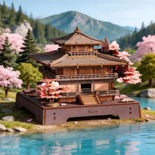 Afbeelding in Gallery-weergave laden, 3D Puzzel - Sakura-paviljoen