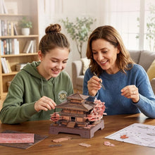Afbeelding in Gallery-weergave laden, 3D Puzzel - Sakura-paviljoen