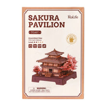 Afbeelding in Gallery-weergave laden, 3D Puzzel - Sakura-paviljoen